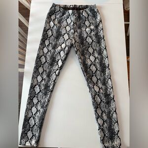 Snakeskin Print Just Cozy Leggings